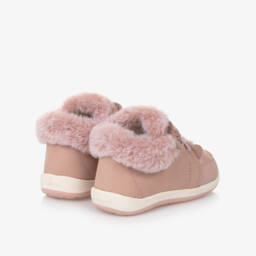Mayoral-Girls Pink Leather Walking Shoes | Childrensalon Outlet