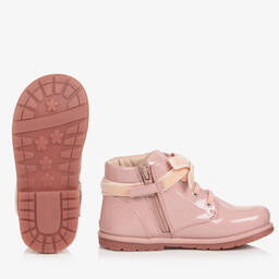 Mayoral-Розовые лакированные ботинки | Childrensalon Outlet