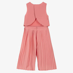 Mayoral-جمبسوت كريب بكسرات لون زهري للبنات | Childrensalon Outlet