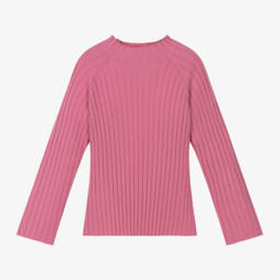 مايورال-توب بياقة لون زهري للبنات | Childrensalon Outlet