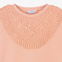 Mayoral-Розовый свитшот для девочек | Childrensalon Outlet