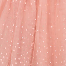 Mayoral-Girls Pink Tulle Dots Tutu Skirt | Childrensalon Outlet