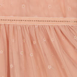 مايورال-فستان تول لون زهري | Childrensalon Outlet