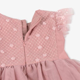 Mayoral-Girls Pink Tulle Sequin Delight | Childrensalon Outlet