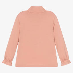 Mayoral-Girls Pink Turtle Neck Top | Childrensalon Outlet