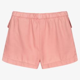 Mayoral-شورت ليوسيل لون زهري للبنات | Childrensalon Outlet