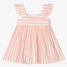 Mayoral-Платье в розово-белую полоску | Childrensalon Outlet