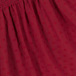 Mayoral-Girls Red Chiffon Dress | Childrensalon Outlet