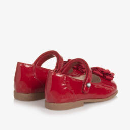 مايورال-حذاء جلد صناعي لامع لون أحمر للبنات | Childrensalon Outlet