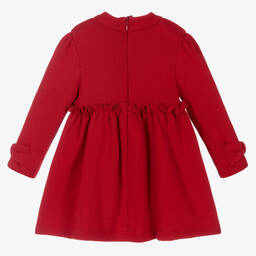 Mayoral-Красное трикотажное платье для девочек | Childrensalon Outlet