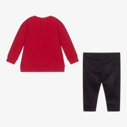 Mayoral-Красный топ и легинсы для девочек | Childrensalon Outlet