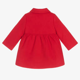 Mayoral-معطف كلاسيكي لون أحمر للبنات | Childrensalon Outlet