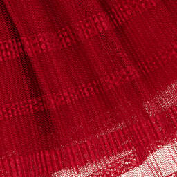 مايورال-تنورة تول ودانتيل لون أحمر | Childrensalon Outlet