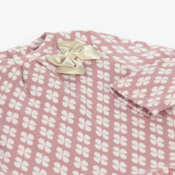 Mayoral-Girls Rose Jersey Floral Frock | Childrensalon Outlet