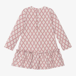 Mayoral-Girls Rose Jersey Floral Frock | Childrensalon Outlet