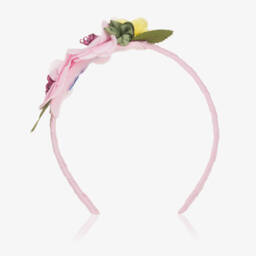 Mayoral-Girls Rosy Blossom Headband | Childrensalon Outlet