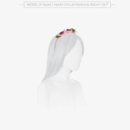 Mayoral-Girls Rosy Blossom Headband | Childrensalon Outlet