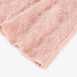 Mayoral-Girls Rosy Blossom Tulle Gown | Childrensalon Outlet