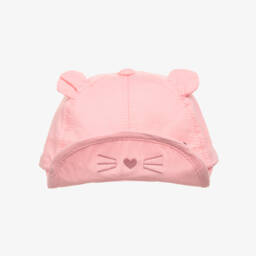 Mayoral-Шапка с ушками розовая для девочек | Childrensalon Outlet