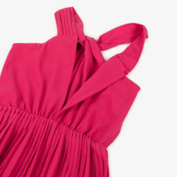 Mayoral-Розовый комбинезон на шее для девочек | Childrensalon Outlet