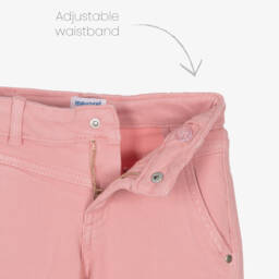 Mayoral-Джинсы с широкими штанинами розовые для девочек | Childrensalon Outlet