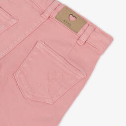 Mayoral-Джинсы с широкими штанинами розовые для девочек | Childrensalon Outlet