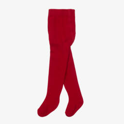 Mayoral-Girls Scarlet Cotton Blend Tights | Childrensalon Outlet