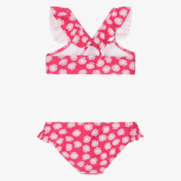 Mayoral-Girls Seashell Patterned Pink Bikini | Childrensalon Outlet