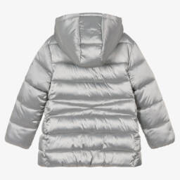 Mayoral-Пуховик цвета серебристый металлик | Childrensalon Outlet