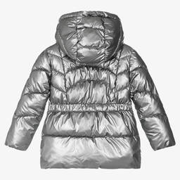 Mayoral-Серебристый пуховик для девочек | Childrensalon Outlet