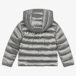 Mayoral-Пуховик цвета серебристый металлик | Childrensalon Outlet