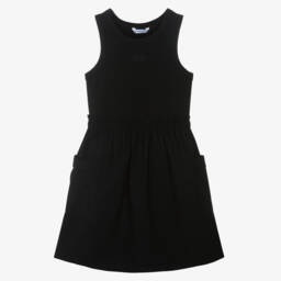 Mayoral-Girls Sleek Black Utility Dress | Childrensalon Outlet