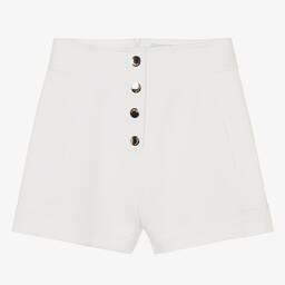Mayoral-Элегантные белые шорты для девочек | Childrensalon Outlet