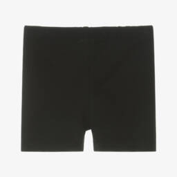 Mayoral-Мягкие черные шорты из хлопка для девочек | Childrensalon Outlet