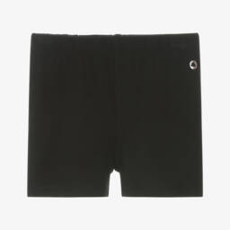 Mayoral-Мягкие черные шорты из хлопка для девочек | Childrensalon Outlet