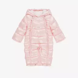 Mayoral Newborn-ملابس ثلجية ناعمة للبنات بلون وردي لامع | Childrensalon Outlet