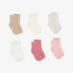 Mayoral Newborn-Girls Soft Eco-Friendly Sock Set | Childrensalon Outlet