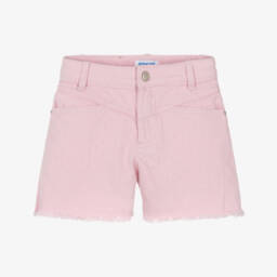 Mayoral-شورت دنيم وردي ناعم للبنات | Childrensalon Outlet
