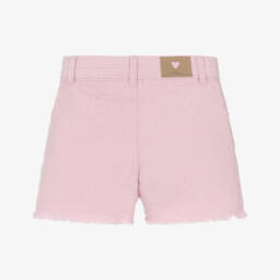 Mayoral-شورت دنيم وردي ناعم للبنات | Childrensalon Outlet