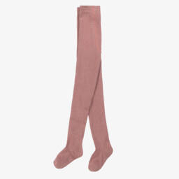 Mayoral-Girls Soft Pink Knit Tights | Childrensalon Outlet