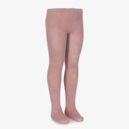Mayoral-Girls Soft Pink Knit Tights | Childrensalon Outlet