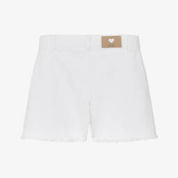 Mayoral-شورت دنيم ناعم للبنات بنقشة بلوميتيس | Childrensalon Outlet