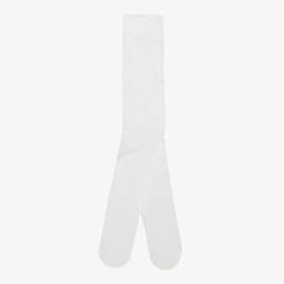 Mayoral-Мягкие белые колготки в горошек для девочек | Childrensalon Outlet