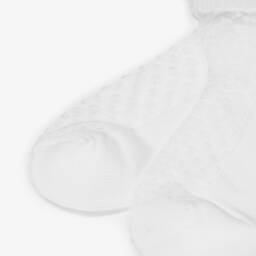 مايورال-جوارب شفافة ناعمة بيضاء بنقاط للبنات | Childrensalon Outlet