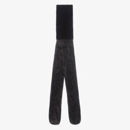 Mayoral-Черные колготки с люрексом для девочек | Childrensalon Outlet