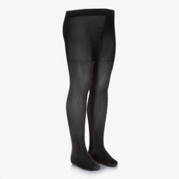 Mayoral-Черные колготки с люрексом для девочек | Childrensalon Outlet
