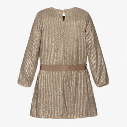 مايورال-فستان ترتر لون ذهبي | Childrensalon Outlet