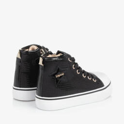 Mayoral-Girls Sparkly Black High-Tops | Childrensalon Outlet