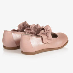 مايورال-حذاء بمب أطفال بناتي جلد صناعي لون زهري | Childrensalon Outlet