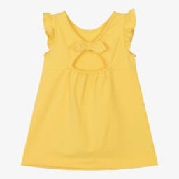 Mayoral-Girls Sunny Cotton Fruit Frock | Childrensalon Outlet